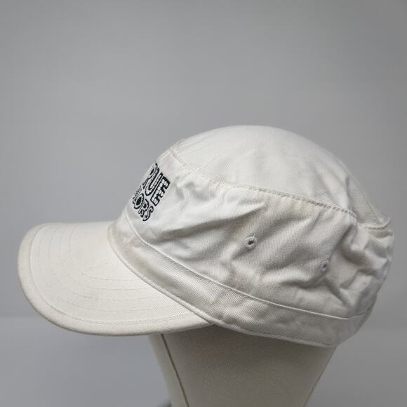 True Colors Cadet Army Cap White One Size Adjustable Embroidered Lunada Bay - Picture 3 of 9